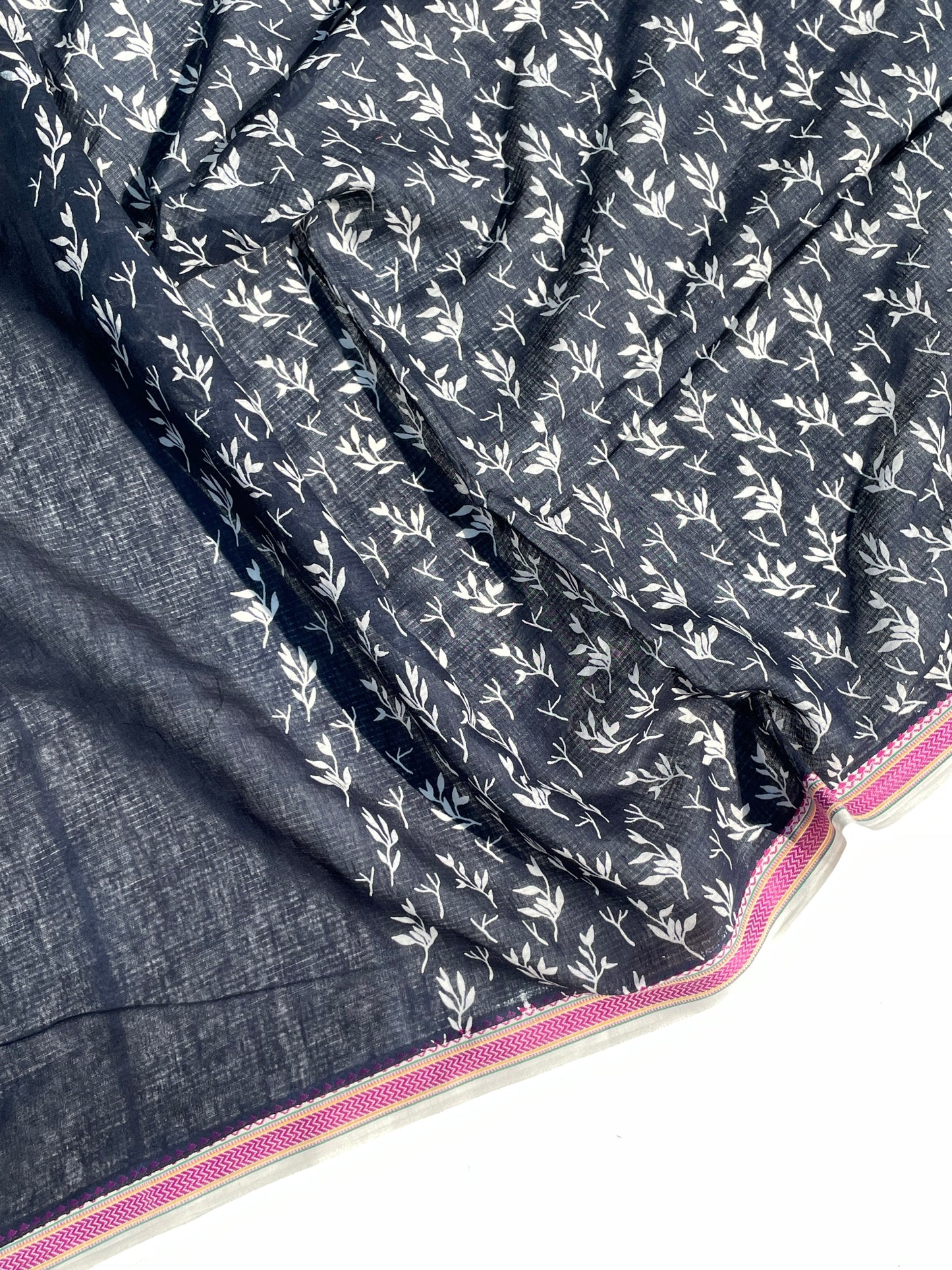 Mehek Indigo Organic cotton shawl